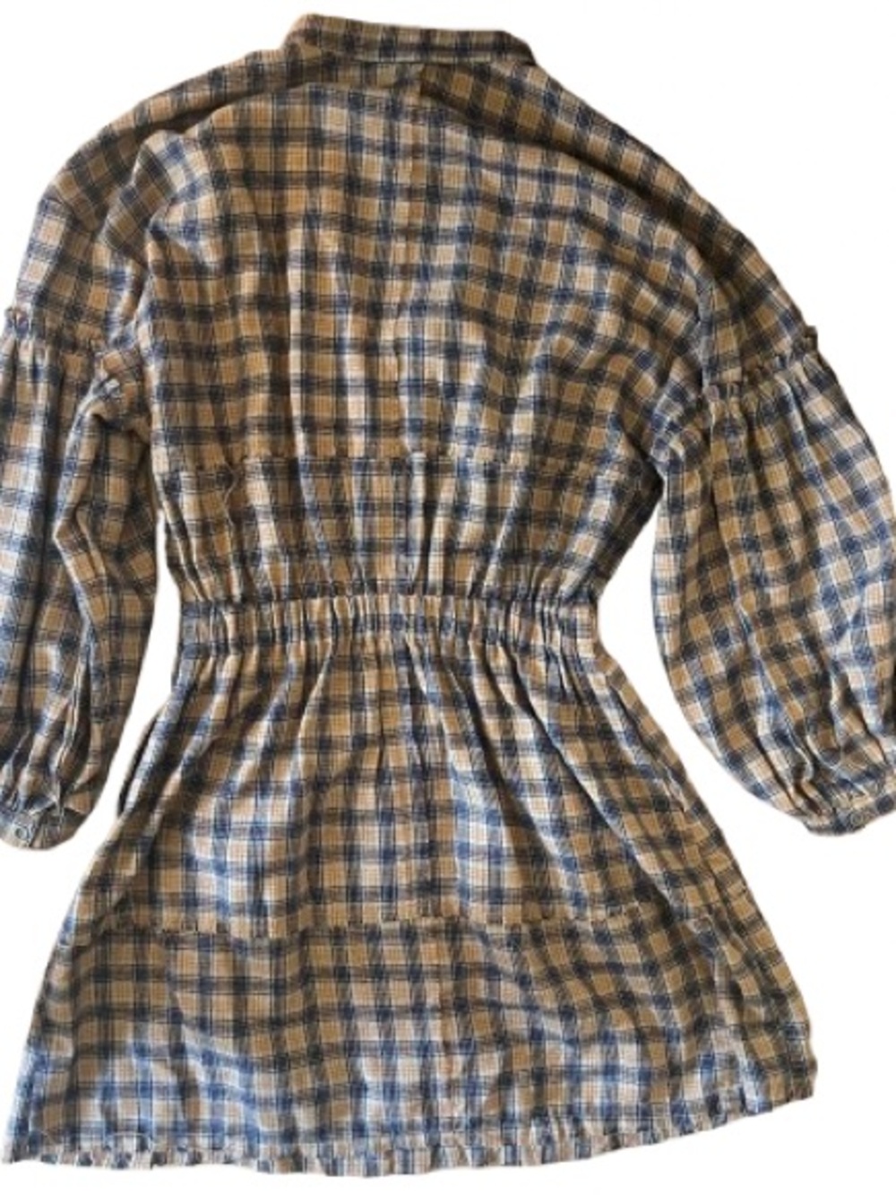 Talulah Kate Plaid Mini Dress Med - Picture 3 of 4